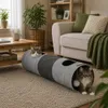 belviona Katzentunnel, faltbarer Spieltunnel für Katzen mit Produktbild-Vorschau 1
