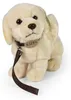Peluche Golden Retriever Con Guinzaglio 25 Cm Eco-f. Anteprima dell’immagine prodotto 5