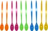 Bunte Joghurtlöffel Dessertlöffel Set 10 Stück 215mm farbig Produktbild-Vorschau 10