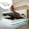 okwish Boxspringbett Polsterbett 140 x 200 cm mit 3-seitige Produktbild-Vorschau 1