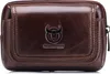 Herren Leder Guerteltasche Guerteltasche Bauchtasche Produktbild-Vorschau 1