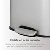 Vidacharmy Poubelle de recyclage 20 L en acier inoxydable Voir les images du produit 6