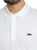 LACOSTE Fit Baumwolle Knit Polo Herren weiss XL Produktbild-Vorschau 5