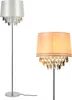 Two floor lamps with crystal embellishments against a white background. Anteprima dell’immagine prodotto