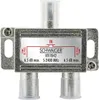 Schwaiger Verteiler 2-fach, 5-2250 MHz Silber Produktbild-Vorschau 3