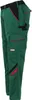 A pair of green work pants with black and red accents. Produktbild-Vorschau