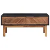 vidaXL Couchtisch 90x50x40 cm Akazie Massivholz und MDF - Produktbild-Vorschau 3