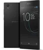 A black Sony Xperia smartphone is shown from the front and back. Produktbild-Vorschau