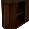 Rechteckiges Nischen-Sideboard, 75 x 100 cm, 2 Türen, braun Produktbild-Vorschau 4