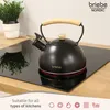 Briebe 00386, 2,3 l, Černá, Černá, Dřevo, Nerezová ocel, Náhled obrázku produktu 3