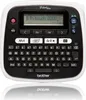 A Brother P-touch D200BWVP label maker is shown from a front-facing, slightly elevated angle against a white background. Produktbild-Vorschau