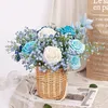 OKWISH Gypsophila Künstliche Blumen, 10 Stück Schleierkraut Produktbild-Vorschau 3