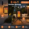 Solar Laterne 2er Set mit Flammeneffekt, Solar Produktbild-Vorschau 4