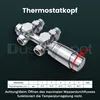 ELEGANT Set multiblocco per radiatore Raccordo incl. Anteprima dell’immagine prodotto 5