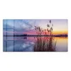 DEQORI Glasbild Echtglas 100x50 cm 'Abendstille am See' Produktbild-Vorschau 2
