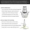 KB ELEMENTS Elektrische Zerkleinerer - 300 Watt voll Kupfer Produktbild-Vorschau 2