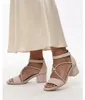Rieker Damen Sandale Sandalette Strass Metallic Blockabsatz Produktbild-Vorschau 11