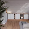 Szafa skosna Vicco Rion Białe pofałdowanie 80 x 81.6 cm z 2 Podgląd zdjęcia produktu 7