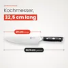 PAUDIN D1 Profi-Kochmesser 20 cm – Japanisches Küchenmesser Produktbild-Vorschau 6
