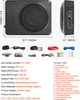 SucceBuy Subwoofer sottosella per auto da 8" 400 W, Anteprima dell’immagine prodotto 7