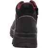 The back view of a black and red women's boot. Produktbild-Vorschau