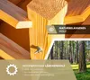 Westmann Premium L Lärchenholz Hochbeet und Kräuterbeet Produktbild-Vorschau 4