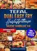 Tefal Dual Easy Fry Heißluftfritteuse Kochbuch Anteprima dell’immagine prodotto 2