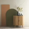 sweeek - Sideboard mit Schiebetüren und Regal, gerillter Produktbild-Vorschau 5
