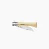 A pocket knife with a wooden handle and a partially opened blade, isolated on a white background. Náhled obrázku produktu