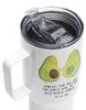 Mr. & Mrs. Panda Thermobecher Avocado Pärchen - Weiß - Produktbild-Vorschau 5