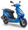 LuXXon Motorroller ECO (45km/h) E5 EFI, blau - 50ccm Produktbild-Vorschau 1