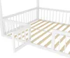 Flieks Kinderbett Hausbett Metallbett 140x200cm mit Tür, Produktbild-Vorschau 8