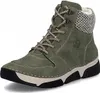 A single green high-top sneaker boot is shown against a white background. Náhled obrázku produktu