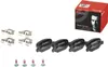 Brembo Bremsbelagsatz, Scheibenbremse Hinterachse P 23 065 Produktbild-Vorschau 2