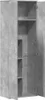 vidaXL Highboard Betongrau 60x35x180 cm Holzwerkstoff Produktbild-Vorschau 6