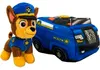 PAW Patrol 2 en 1 : Peluche Chase avec véhicule - 15 cm Voir les images du produit 6