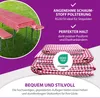 Bierbankauflagen-Set, Auflage Tischdecke 3-teilig Rot/Weiß Produktbild-Vorschau 6