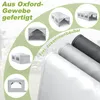 QEENTOE, gazebo da giardino 3x6 metri, grigio, tenda in Anteprima dell’immagine prodotto 7