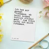 Mr. & Mrs. Panda Postkarte Ich hab mir gesagt... - Weiß - Produktbild-Vorschau 2