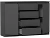 Komoda 140 cm zásuvky dveře skříňka FRAMIRE R-140-S4 Náhled obrázku produktu 7