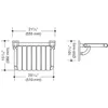 HEWI 801.51US440 33 Duschklappsitz,re-eckig (USA),S.801 Produktbild-Vorschau 2
