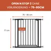 Hauck Treppenschutzgitter Türschutzgitter Open N Stop 2, Produktbild-Vorschau 6