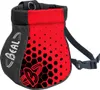 Cocoon CLICCLAC Chalkbag von Beal in Rot und Schwarz mit Honigwabenmuster und verstellbarem Gürtel. Produktbild-Vorschau