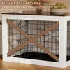 Hundebox Tisch 98x67,3x68,6cm Landhausstil, Doppelfunktion Produktbild-Vorschau 8