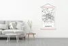 MuchoWow® Textilposter Chemnitz - Karte - Stadtplan - Produktbild-Vorschau 3