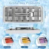 Retro Eiswürfelform mit Hebel, schnelles Einfrieren, Produktbild-Vorschau 2