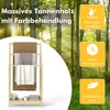COSTWAY wolnostojący wieszak na ręczniki, drewniany wieszak Podgląd zdjęcia produktu 5