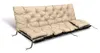 Cuscino da giardino 180x60x50 cm + 2 cuscini per altalena Anteprima dell’immagine prodotto 1