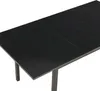Tavolo da pranzo rettangolare allungabile in MDF nero - Anteprima dell’immagine prodotto 2