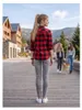 Brandit Donna - Camicia FLANELL nero / rosso - M Anteprima dell’immagine prodotto 24